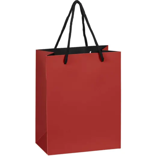Omega Mini Paper Gift Bag Red
